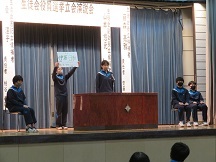 生徒会役員選挙の写真4