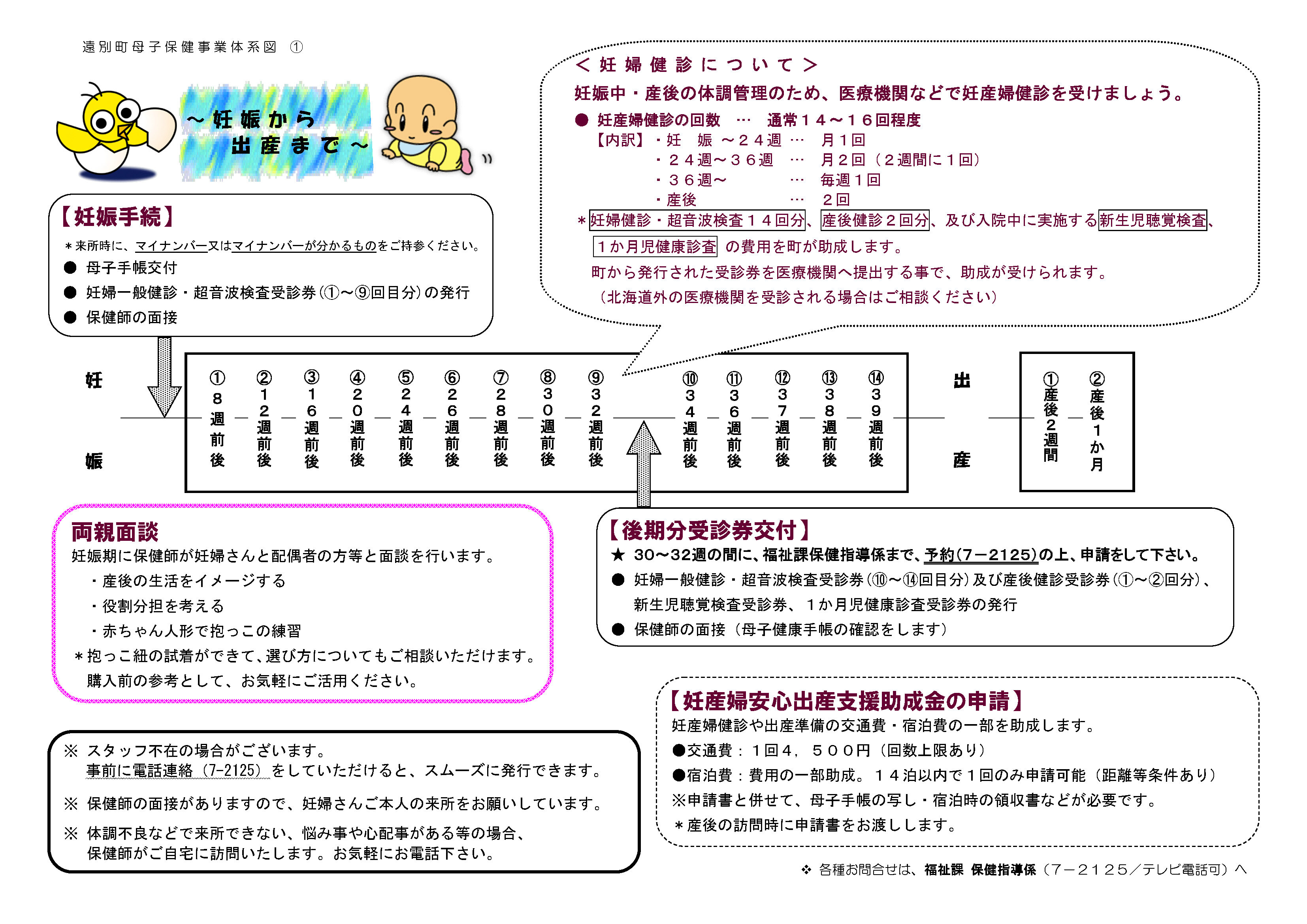 妊娠から出産まで